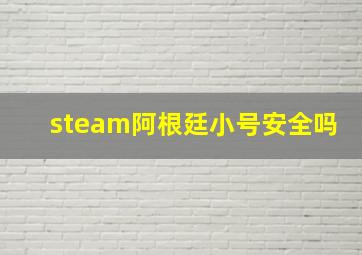 steam阿根廷小号安全吗