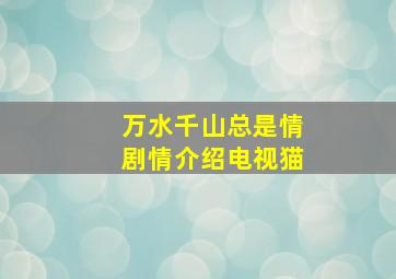 万水千山总是情剧情介绍电视猫