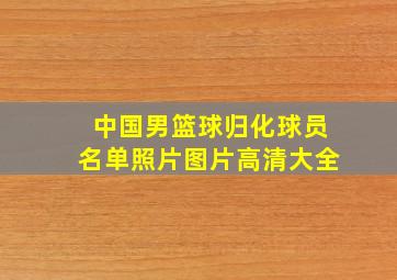 中国男篮球归化球员名单照片图片高清大全