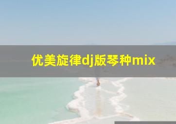 优美旋律dj版琴种mix