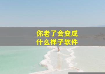 你老了会变成什么样子软件