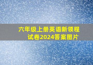 六年级上册英语新领程试卷2024答案图片