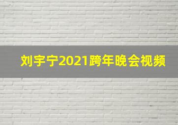 刘宇宁2021跨年晚会视频