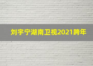 刘宇宁湖南卫视2021跨年