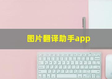 图片翻译助手app