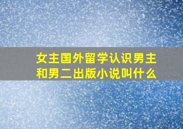 女主国外留学认识男主和男二出版小说叫什么