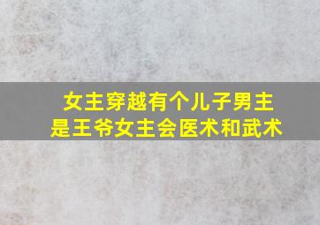 女主穿越有个儿子男主是王爷女主会医术和武术