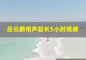 岳云鹏相声超长5小时视频