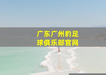 广东广州豹足球俱乐部官网