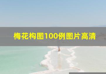 梅花构图100例图片高清