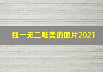 独一无二唯美的图片2021