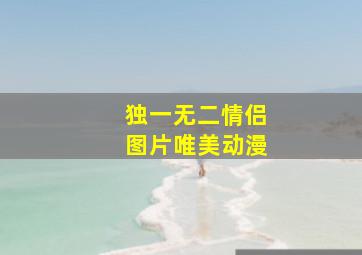 独一无二情侣图片唯美动漫