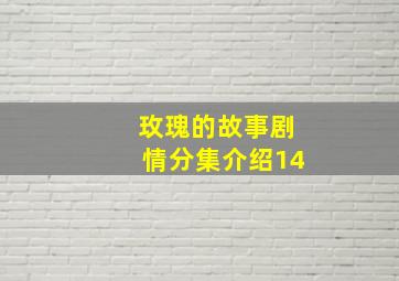 玫瑰的故事剧情分集介绍14