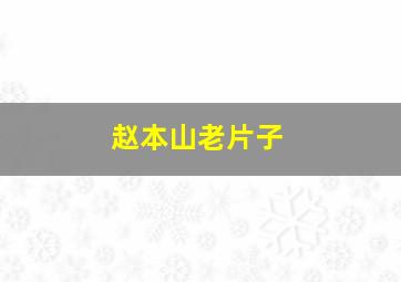 赵本山老片子