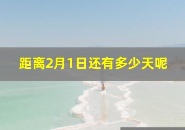 距离2月1日还有多少天呢