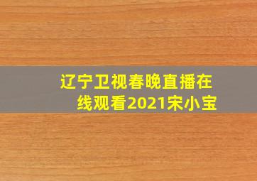 辽宁卫视春晚直播在线观看2021宋小宝