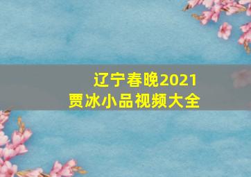 辽宁春晚2021贾冰小品视频大全