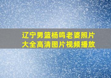 辽宁男篮杨鸣老婆照片大全高清图片视频播放