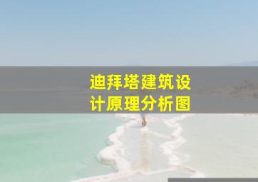 迪拜塔建筑设计原理分析图