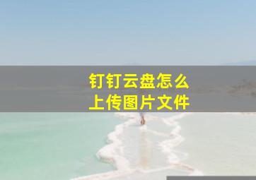 钉钉云盘怎么上传图片文件