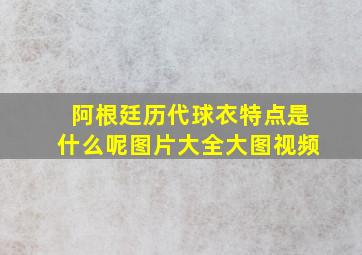 阿根廷历代球衣特点是什么呢图片大全大图视频