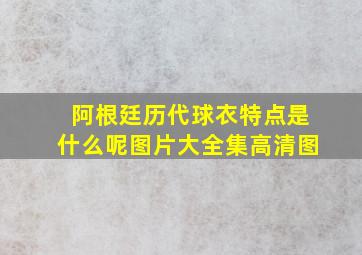 阿根廷历代球衣特点是什么呢图片大全集高清图