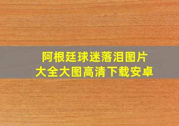 阿根廷球迷落泪图片大全大图高清下载安卓