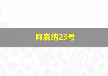 阿森纳23号